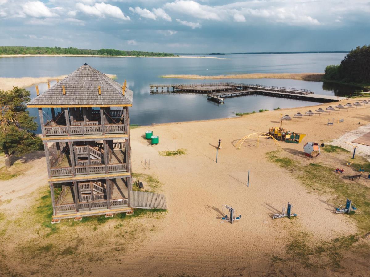 Lesna 21 Dom Polnoc Przy Zalew Siemianowka Villa Luka Exteriör bild