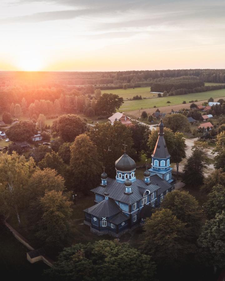 Lesna 21 Dom Polnoc Przy Zalew Siemianowka Villa Luka Exteriör bild