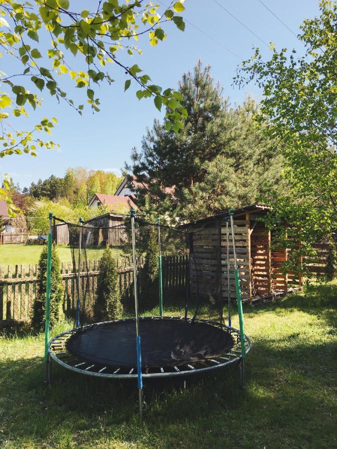 Lesna 21 Dom Polnoc Przy Zalew Siemianowka Villa Luka Exteriör bild