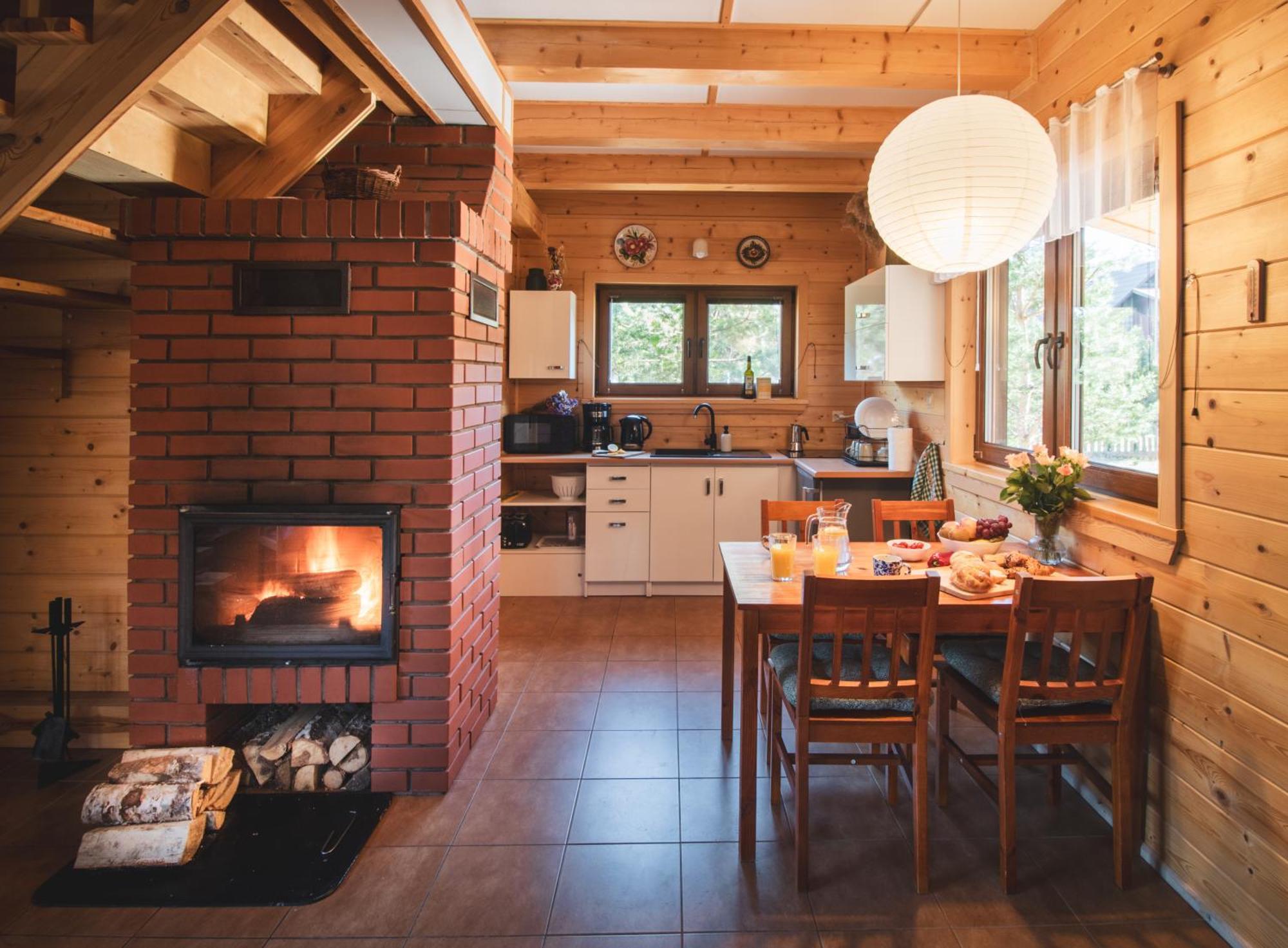 Lesna 21 Dom Polnoc Przy Zalew Siemianowka Villa Luka Exteriör bild