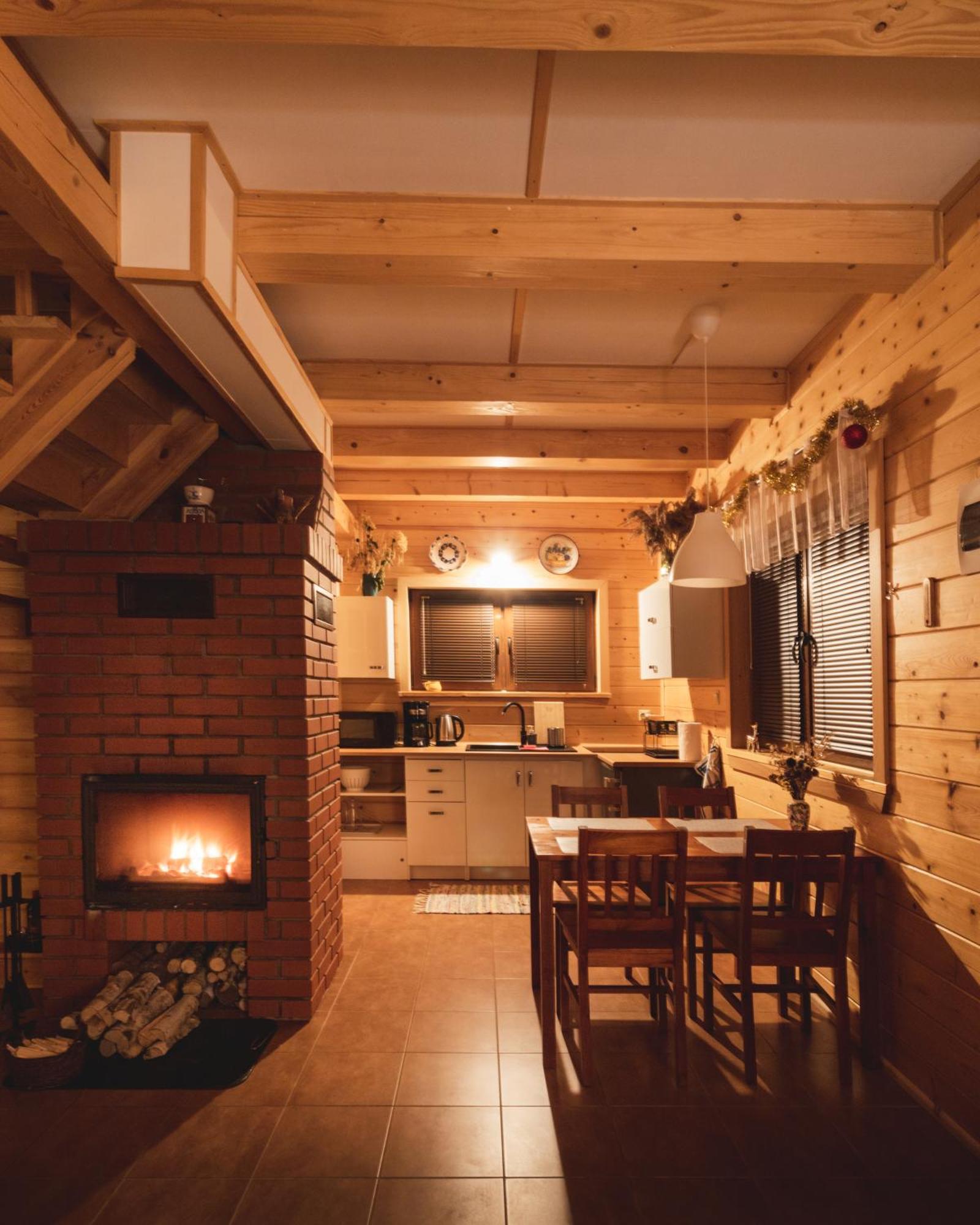 Lesna 21 Dom Polnoc Przy Zalew Siemianowka Villa Luka Exteriör bild